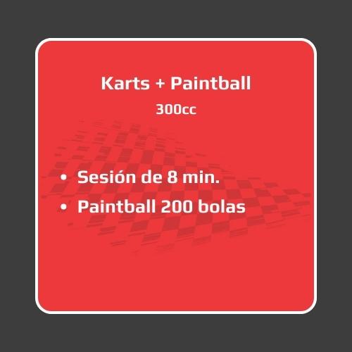 pack Karts y Paintball 1 sesión