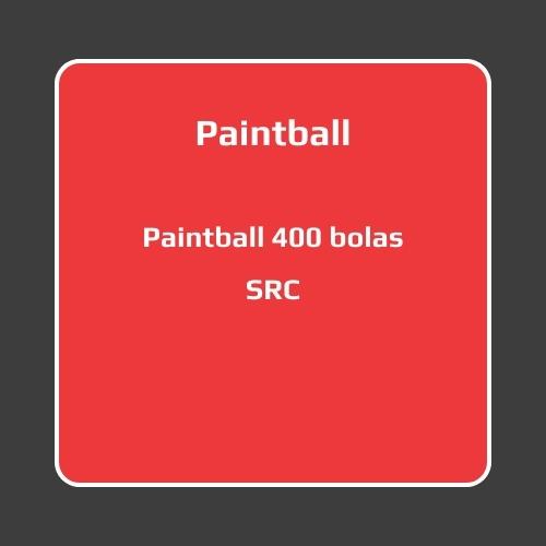 Paintball de 400 bolas